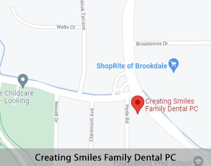 Map image for Dental Crowns and Dental Bridges in Bloomfield, NJ